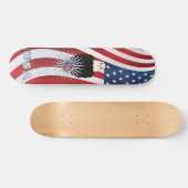 Amerikaanse adelaar skateboard (Horizontaal)