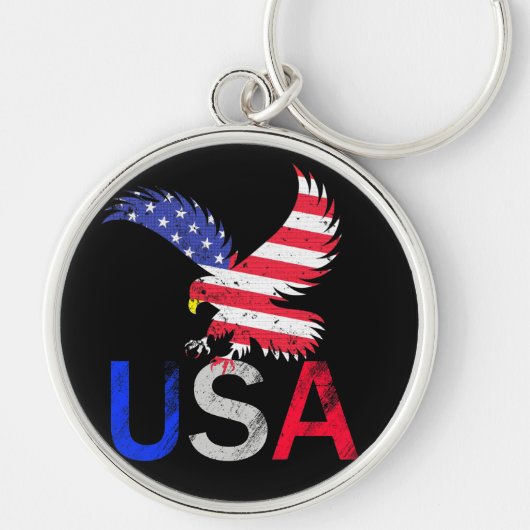 Amerikaanse Adelaar Sleutelhanger (Voorkant)