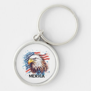  Amerikaanse adelaar Sleutelhanger