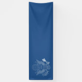 Amerikaanse adelaar spandoek (Verticaal)