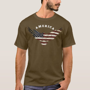 Amerikaanse adelaar t-shirt