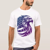 Amerikaanse adelaar t-shirt (Voorkant)