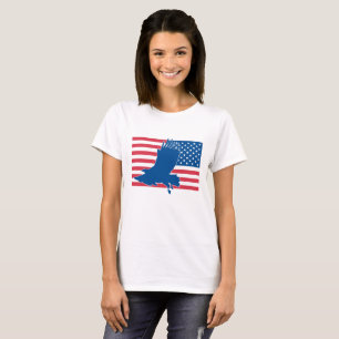Amerikaanse adelaar t-shirt
