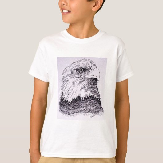 Amerikaanse adelaar t-shirt (Voorkant)