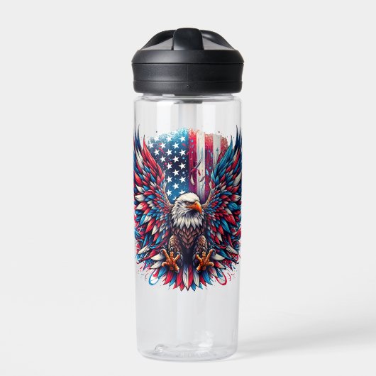 Amerikaanse adelaar waterfles (Voorkant)