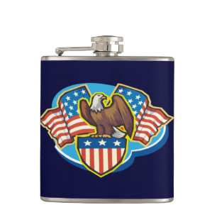 amerikaanse adelaarsfles heupfles