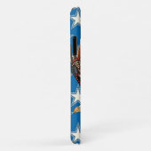 Amerikaanse adelblauw Case-Mate iPhone case (Achterkant/rechts)