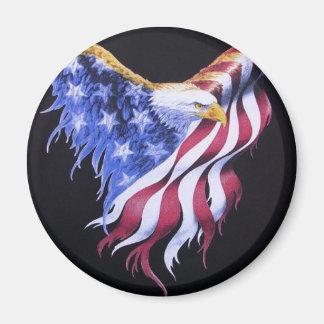 Amerikaanse adelvlag magneet