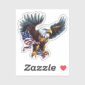 Amerikaanse adelvlag sticker (Vel)