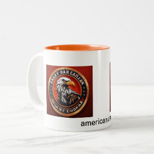 Amerikaanse Aerie Tweekleurige Koffiemok