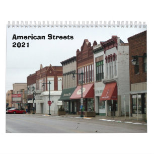 Amerikaanse agenda voor Streets - 2021 Kalender