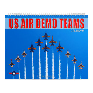 AMERIKAANSE AIR-DEMONSTRATIETEAMS KALENDER