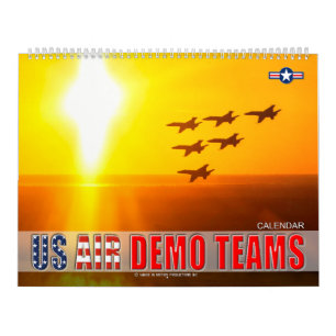 AMERIKAANSE AIR-DEMONSTRATIETEAMS KALENDER