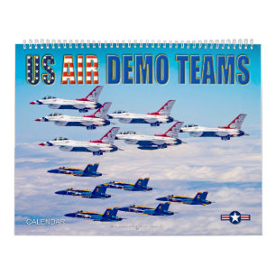 AMERIKAANSE AIR-DEMONSTRATIETEAMS KALENDER