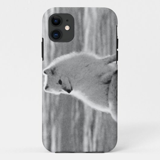 Amerikaanse Alaska Arctic fox Case-Mate iPhone Case (Achterkant)