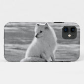 Amerikaanse Alaska Arctic fox Case-Mate iPhone Case (Achterkant (horizontaal))