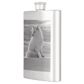 Amerikaanse Alaska Arctic fox Flacon (Links)