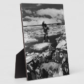 Amerikaanse Alaska eskimo blanket tossing 1970 Fotoplaat (Zijkant)