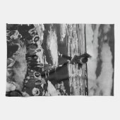 Amerikaanse Alaska eskimo blanket tossing 1970 Theedoek (Horizontaal)