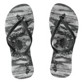 Amerikaanse Alaska eskimo blanket tossing Teenslippers (Voetbed)