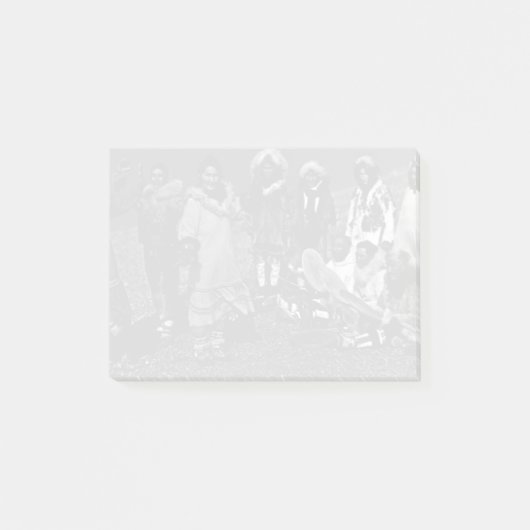 Amerikaanse Alaska Eskimo daners 1970 Post-it® Notes (Voorkant)