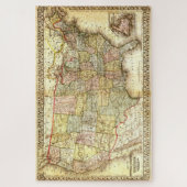  Amerikaanse Algemene Kaart Legpuzzel (Verticaal)