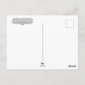 amerikaanse alligator post briefkaart (Achterkant)