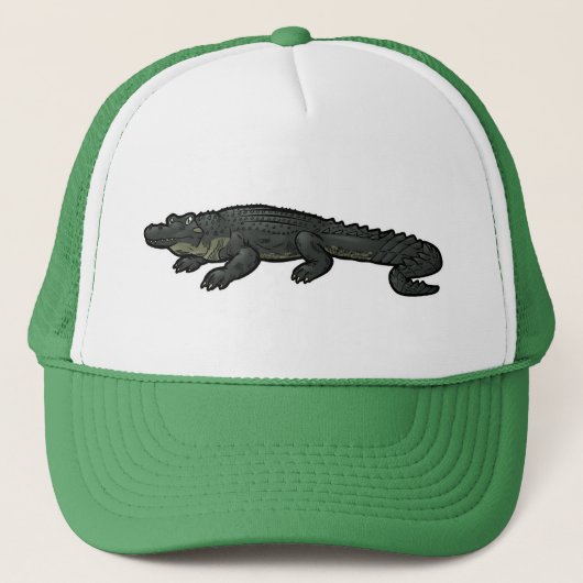 Amerikaanse Alligator Trucker Pet (Voorkant)