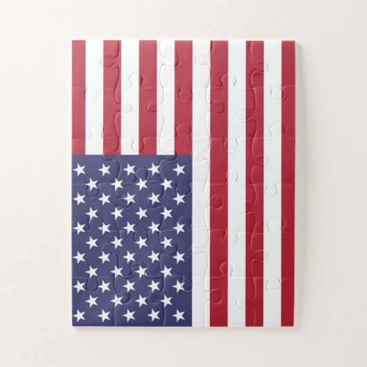 Amerikaanse Amerikaanse vlag Amerikaanse vlag Puzz Legpuzzel (Verticaal)