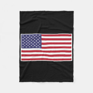 Amerikaanse Amerikaanse vlag Cool Patriottische VS Fleece Deken