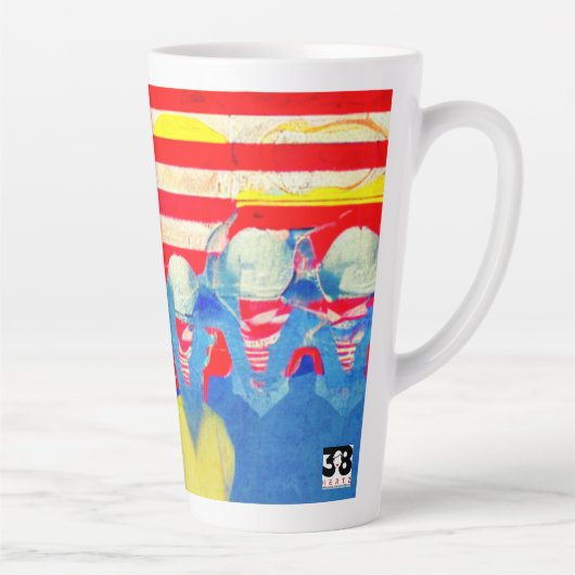 Amerikaanse arbeider latte mok (Rechts)