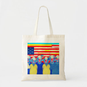 Amerikaanse arbeider tote bag