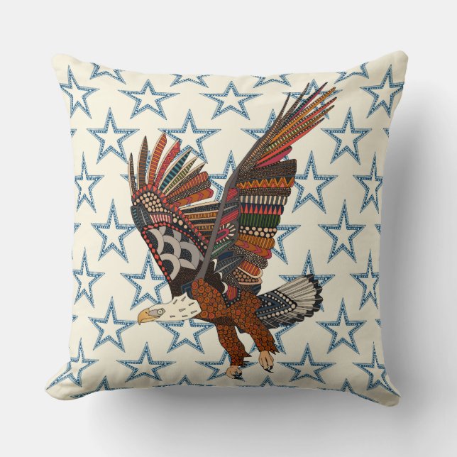 Amerikaanse arendaal kussen (Voorkant)