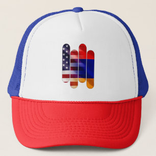 Amerikaanse Armeense Trucker Hoed Pet