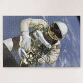 Amerikaanse astronaut legpuzzel (Horizontaal)