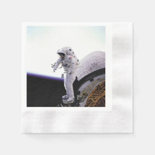 Amerikaanse astronaut servetten