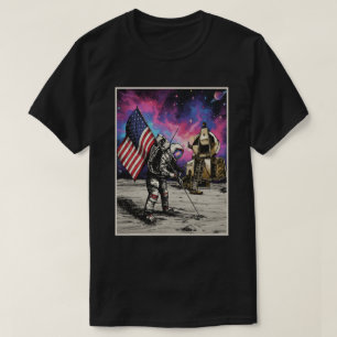Amerikaanse astronaut t-shirt