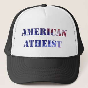Amerikaanse atheïst Trucker Hat Trucker Pet