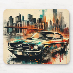 Amerikaanse auto muismat