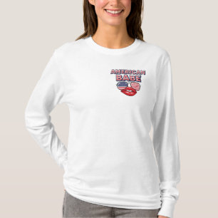 Amerikaanse Babe 4 juli-viering T-shirt