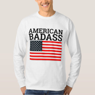 AMERIKAANSE BADASS Conservatieve PATRIOTISCHE T-Sh T-shirt