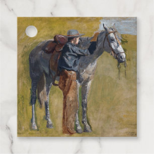 Amerikaanse Badlands: Cowboy uit het Wilde Westen  Bedankjes Labels