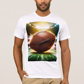 Amerikaanse bal t-shirt