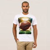 Amerikaanse bal t-shirt (Voorkant volledig)