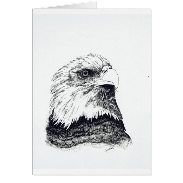 Amerikaanse Bald Eagle (Voorkant)