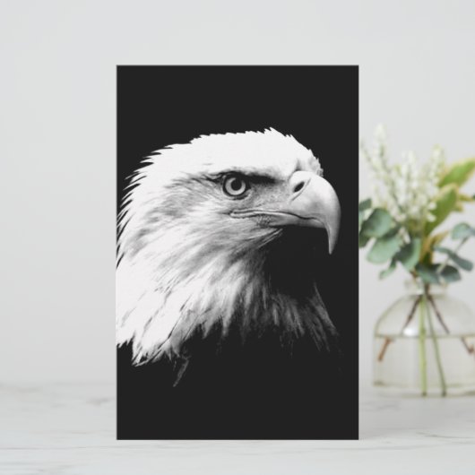 Amerikaanse Bald Eagle Briefpapier (Staand voorkant)