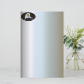 Amerikaanse Bald Eagle Briefpapier (Staand voorkant)