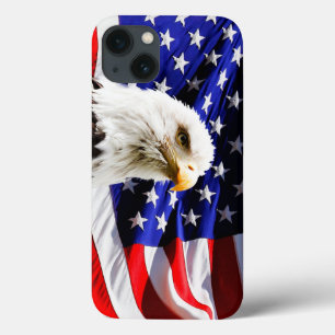 Amerikaanse Bald Eagle iPhone 13 Hoesje