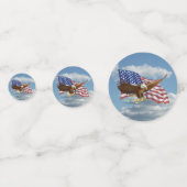 Amerikaanse Bald Eagle Confetti (Voorkanten)