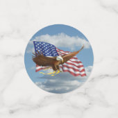 Amerikaanse Bald Eagle Confetti (Kleine voorkant)